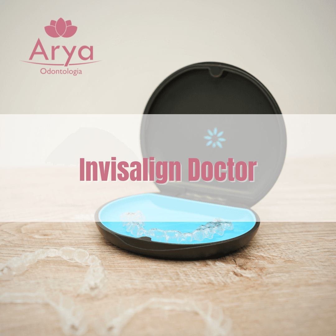 Solução com alinhadores — resultado natural e discreto